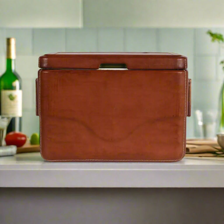 🌴 Brown Leather Cooler | Leather Coolers | | Pitcher | Leather Vase | Leather Home Goods | Home Goods | Home and Garden | Interior Design | Leather Tablewares | Leather Barwares | Leather Accessories | Leather Furniture | Bati Leather Goods | Elevate the Ordinary 🌴