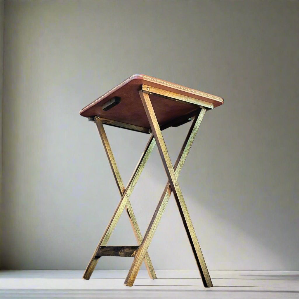 Wood & Leather Folding Table | Leather Furniture | Leather Table | Leather Stool | Leather Tray | Coffee Table Tray | Leather Accessories | Ottoman Tray | Bati Leather Goods | Bar Accessories | Bartender Accessories | Outdoor Leather Goods | Computer Table | TV Stand | Computer Stand