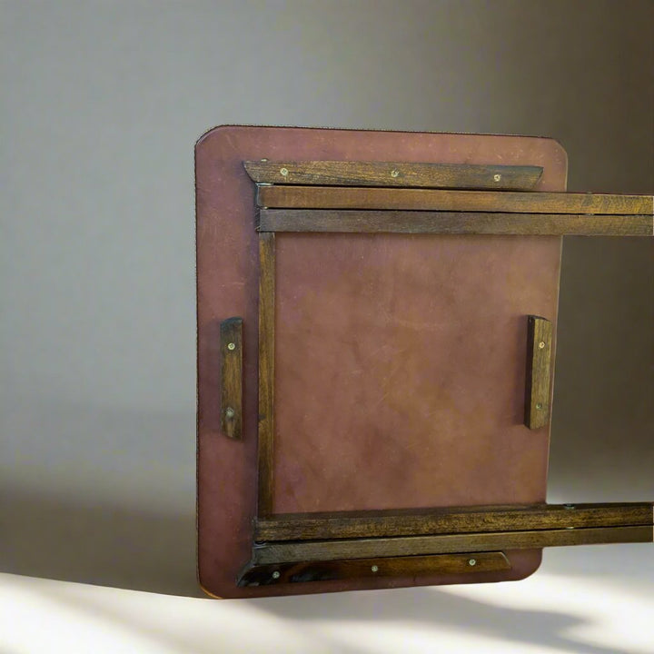 Wood & Leather Folding Table | Leather Furniture | Leather Table | Leather Stool | Leather Tray | Coffee Table Tray | Leather Accessories | Ottoman Tray | Bati Leather Goods | Bar Accessories | Bartender Accessories | Outdoor Leather Goods | Computer Table | TV Stand | Computer Stand