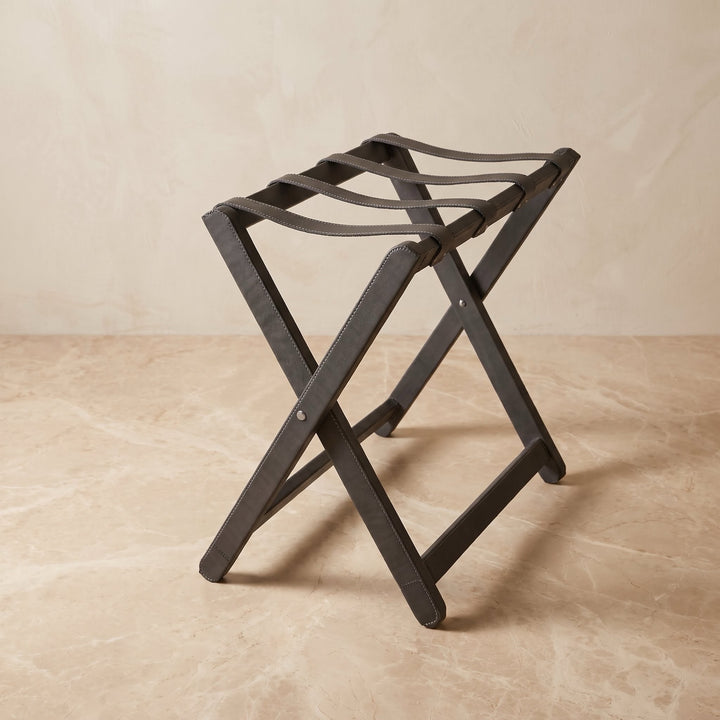 Natural Black Leather Luggage Rack | Best Luggage Racks | Leather Chair | Luggage Accessories | Hotel Accessories | Leather Furniture | Leather Bar Stool | Best Bar stool | Leather Suitcase | Leather Luggage | Leather Accessories | Best Gifts | Bati Leather Goods | Hotel Goods | Luxury Hotel Luggage Rack