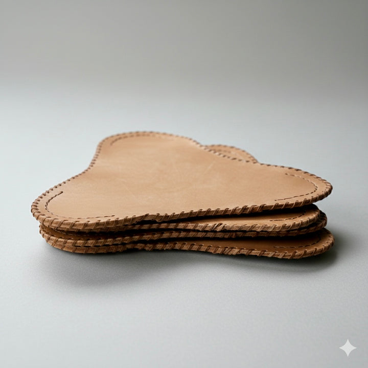 Natural Leather Stool | Leather Furniture | Leather Chair | Picnic Stool | Outdoor Stool | Bar Stool | Leather Bar Stool | Interior Design | Leather Accessories