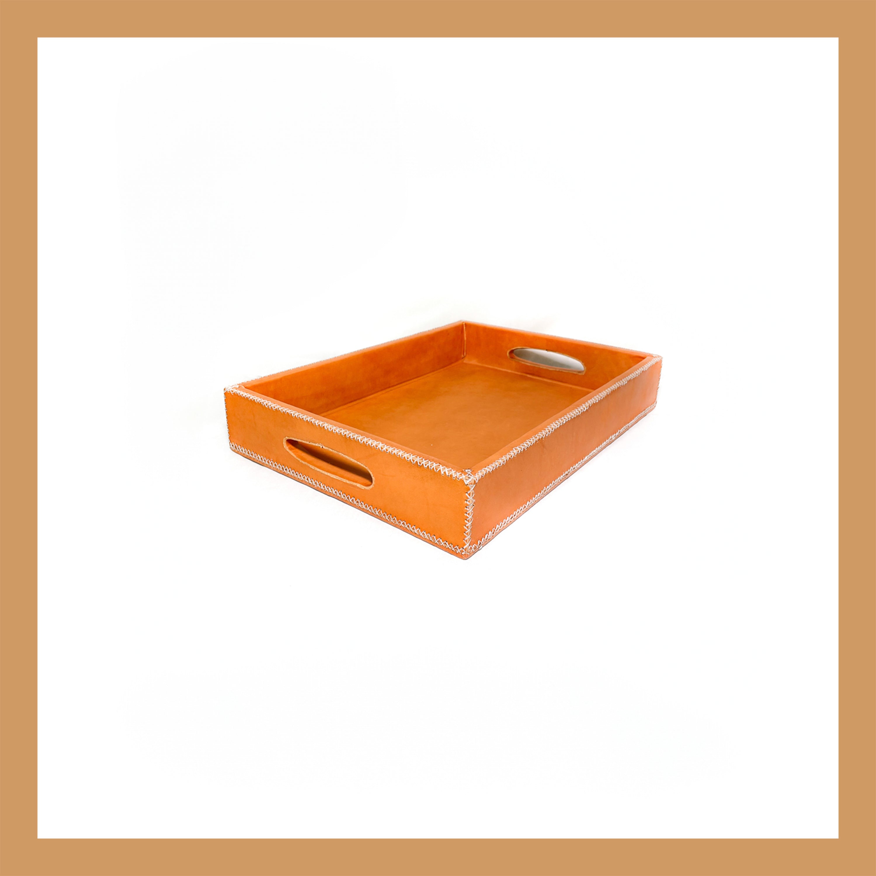 Rectangular on sale ottoman tray