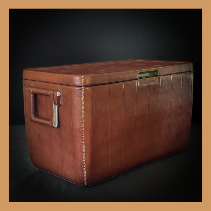 🌴 Large Brown Leather Cooler | Leather Coolers | | Pitcher | Leather Vase | Leather Home Goods | Home Goods | Home and Garden | Interior Design | Leather Tablewares | Leather Barwares | Leather Accessories | Leather Furniture | Bati Leather Goods | Elevate the Ordinary 🌴