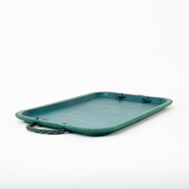 Teal Leather Tray | Leather Serving Tray, Home Decor, Leather Accessories, Leather Box, Leather Serving Tray, Bati | Brown Leather Tray | Leather Valet Tray, Home Decor, Leather Accessories, Leather Box, Leather Serving Tray | Bati Leather Goods