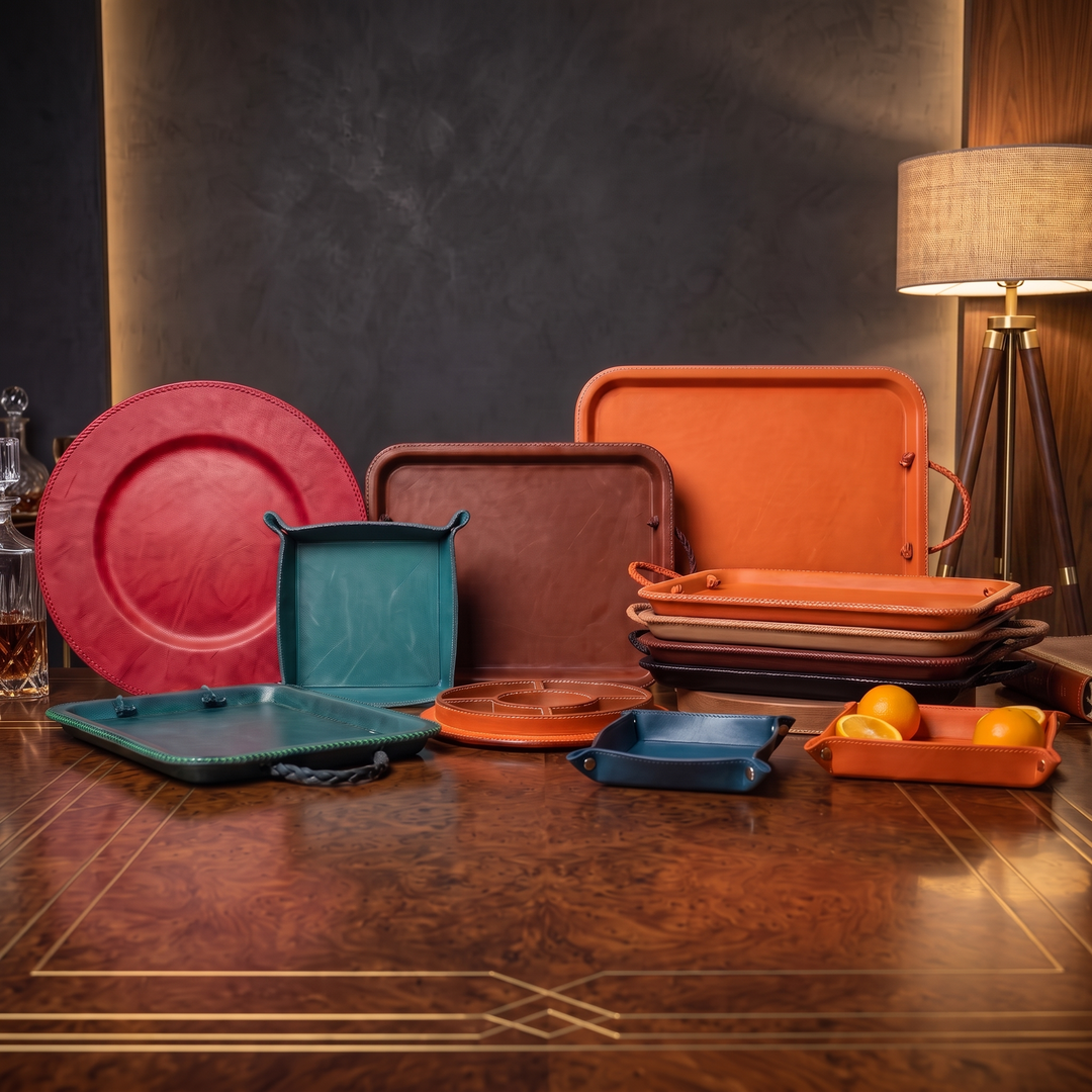 Natural Leather Trays | Serving Trays | Ottoman Trays | Leather Ottoman Tray | Leather Bar Tray | Bar Tray | Skinny Bar Tray | Coffee Table Tray | Leather Couch | Ottoman Trays | Home Store Near Me | Best Serving Trays| Best Trays for Hosting | Bati Leather Goods | Home Goods Near me | Home Stores Near me | Bar Cart | Bar Cart Accessories | Bar Accessories | Best Bar Carts