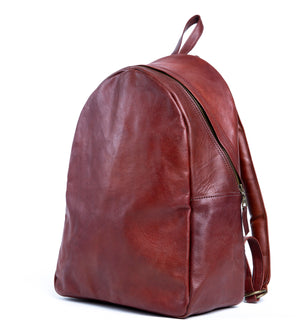Bati | Brown Leather Backpack | Quality Handmade Leather Goods from Paraguay | leather backpacks, leather bags, bati