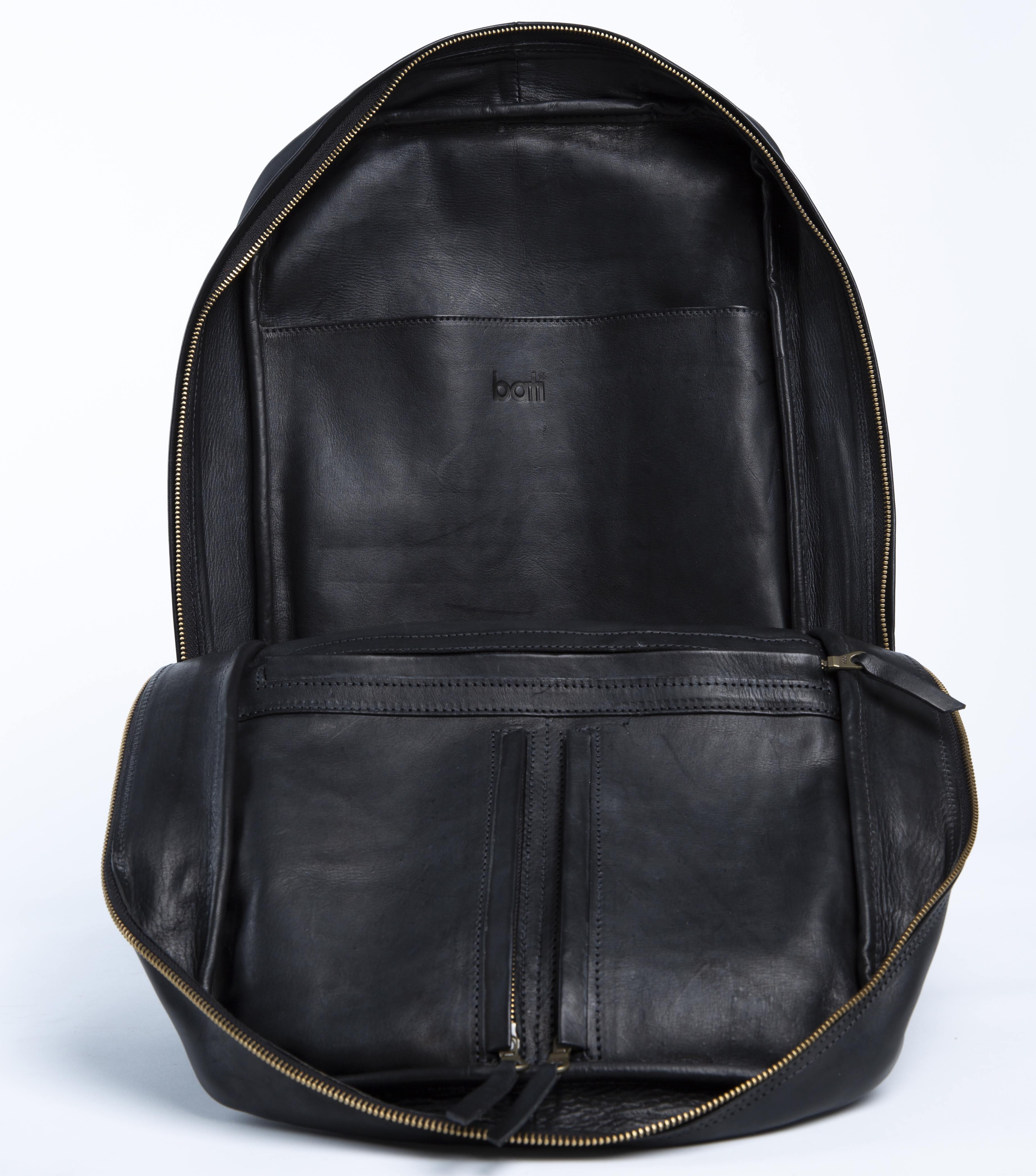Anshika International Original Leather Backpack Bags for Men/Women