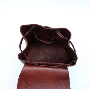 Bati | Women's Brown Leather Backpack | Handmade Leather Goods from Paraguay | Leather Backpacks, Leather Bags, Leather Accessories