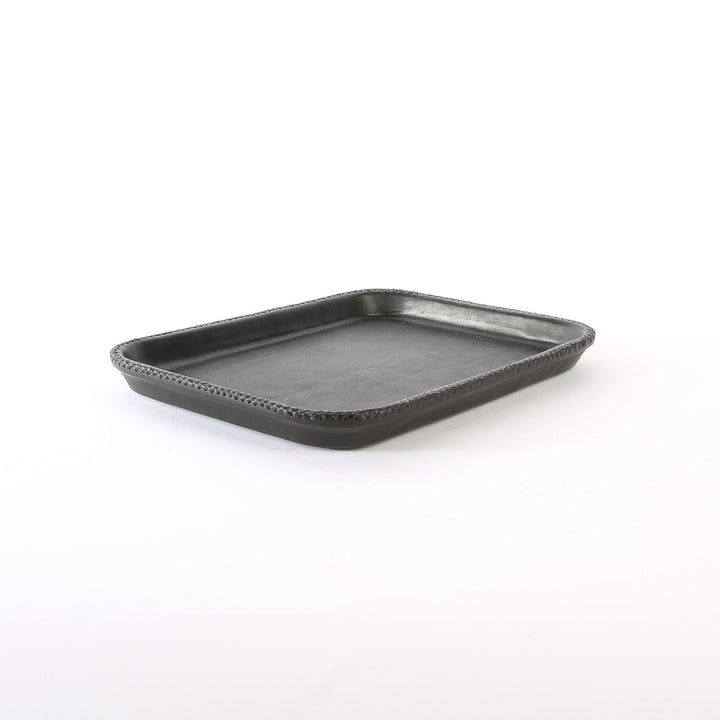 Black Leather Tray | Leather Valet Tray, Home Decor, Leather Accessories, Leather Box, Leather Serving Tray, Bati | Black Leather Tray | Leather Valet Tray, Home Decor, Leather Accessories, Leather Box, Leather Serving Tray | Bati Leather Goods