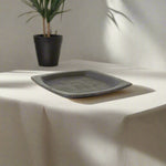 Black Square Leather Tray | Catch All Tray | Leather Serving Tray | Serving Tray | Ottoman Tray | Catch all | Valet Tray | Home Decor | Home and Garden | Tablewares | Leather Accessories
